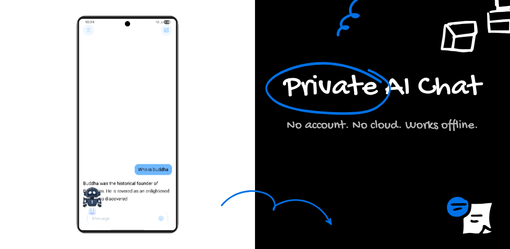 ShroudChat feature graphic — On Device AI